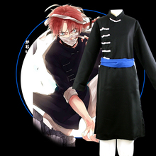 Animation Exhibition Anime GINTAMA COSPLAY Kamui COS Halloween Party COSPLAY Costumes Full set robe+belt+Pants Free shipping 2024 - buy cheap