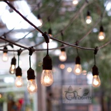 Waterproof Heavy Duty 15M Outdoor Edison Bulb String lights Connectable Festoon for Party Garden Christmas Holiday Garland Cafe 2024 - buy cheap
