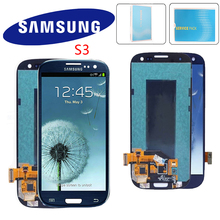 Samsung-tela lcd de 4.8 "sem pixels queimados para samsung galaxy s3, i9300, com touch screen, digitalizador, montagem, substituição 2024 - compre barato