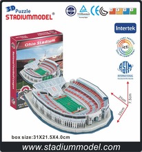 National Collegiate Athletic Association NCAA Ohio Stadium 3D Puzzle Model Paper 2024 - buy cheap