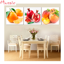 3pcs Full Square/round Drill 5D DIY Diamond Painting Fruits Juice Drinks Diamond Embroidery icons,Cross Stitch triptych painting 2024 - buy cheap