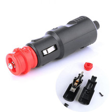 New 12V-24V Car Cigarette Lighter Power Connection Useful Convenient Stable Secure Cigaret Socket Adaptor Male Plug#294229 2024 - buy cheap