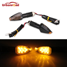 Universal Motorcycle LED Turn Signal Indicators Light Amber Blinker Light 12V led Motorbike Lamp Super Bright 2024 - buy cheap