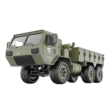 Phyee-Camión Militar a Control remoto para niños, vehículo rastreador con luz Led, 1/12G, 6WD, 2,4 2024 - compra barato