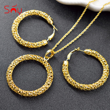 Sunny Jewelry Bohemia Jewelry Findings Big Jewelry Sets For Women Necklace Earrings Pendant For Party Geometric Jewelry Gifts 2024 - buy cheap