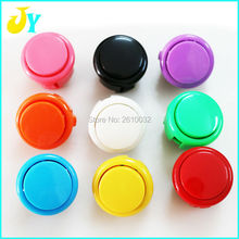 50 PCS 30mm Round Push Button/arcade button with switch, buttons for arcade game machine DIY arcade controller 2024 - buy cheap