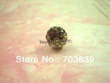 Free Shipping 10mm Clay Champagne Gradient Crystal Ball Beads 50pcs/Lot 2024 - buy cheap