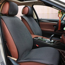 Универсальный чехол на переднее сиденье автомобиля, подушка из сетчатой ткани, дышащий защитный коврик для автомобильных принадлежностей, всесезонный Универсальный подходит для большинства 2024 - купить недорого