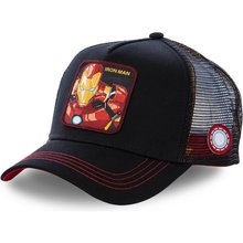 New Brand Superhero IRON MAN Snapback Cap Cotton Baseball Cap Men Women Hip Hop Dad Hat Trucker Mesh Hat Dropshipping 2024 - buy cheap