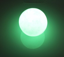 Bola de cristal luminosa que brilha no escuro, bola de pedra escura de 35mm verde brilha no escuro 2024 - compre barato