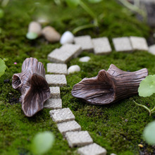 Projetos decorativos miniatura casa caseira toco de madeira jardim de fadas miniatura decoração micro paisagem acessórios bricolagem 2024 - compre barato