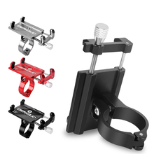 Bike Holder Aluminum Universal Bicycle Phone Mount Holder MTB Mountain Motor Handlebar Clip Stand for 3.5" To 6.2" Smartphones 2024 - buy cheap