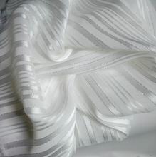 Tiras sedosas de gasa brillante, tela metalizada, suave, transpirable, para vestido, tela de la blusa 2024 - compra barato
