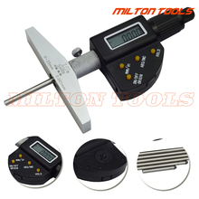0-100mm digital depth micrometer 4inch 100mm Electronic Depth Micrometer Base Machinist Mico Gauge 2024 - buy cheap