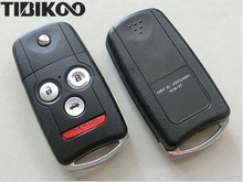 3+1 BUTTONS FLIP REMOTE KEY SHELL CASE FOR HONDA ACURA TL MDX NEW ODYSSEY CRV ACCORD CIVIC FOB COVER 2024 - buy cheap