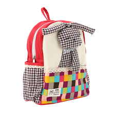 Mochila escolar para niños, morral de lona para niños, bonito conejo de dibujos animados, mochilas escolares para niños de primaria, 2018 2024 - compra barato