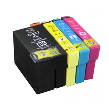 Tinta completa 1 conjunto 4 pçs cartucho de tinta para epson t252 t252xl impressora para epson WF-3620 WF-3640 WF-7110 WF-7610 WF-7620 2024 - compre barato