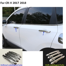 Car body styling detector inner stick frame lamp trim accessories door handle 8pcs For Honda CRV CR-V 2017 -18 2024 - buy cheap