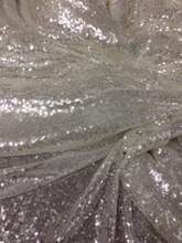 hot selling 5 yards embroidered tulle Net Lace with sequins J-102422 French tulle mesh Lace Fabric For dress 2024 - buy cheap
