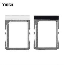 Ymitn-carcasa de 100% blanca y negra para móvil, soporte para tarjeta SIM para HTC One 801e 801s 801n M7 (SIM única), 5 uds., envío gratis 2024 - compra barato