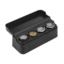 Universal Car Interior Plastic Coin Case Storage Box Holder Change Container Organizer Black Car Accessories 2024 - buy cheap