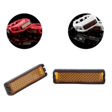 Reflector de Pedal para bicicleta, accesorio reflectante de seguridad para ciclismo nocturno, 30g, 5x1,3 cm, 4 unids/set por juego 2024 - compra barato