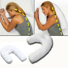 U-образная боковая подушка для шеи и спины, подушки с защитой, улучшенное качество сна, забота о здоровье, 2019 2024 - купить недорого
