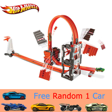 2017 Newest Hot Wheels Car Track Suit Building Block Car Toy Hotwheels Track Model DWW96 Multifunctional Toy For Children Gift 2024 - buy cheap