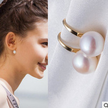 2019 new fashion After the popularity of Imitation pearls earrings Jewelry earrings Wholesale 2024 - buy cheap