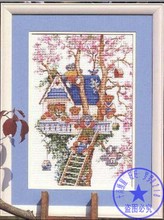 Top Quality Beautiful Lovely Counted Cross Stitch Kit Bear Bears Tree House Home dim 00234 2024 - buy cheap