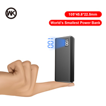 Mini banco de energía portátil de Metal, cargador de 3 entradas, 2USB, 10000 mAh, 10000 mAh, para iPhone, Xiaomi 2024 - compra barato