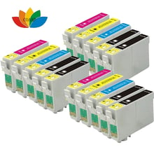 Cartucho de tinta para impresora Epson stylus, Compatible con T0711 711-714, D78, D92, D120, DX4000, DX4050, DX4400, DX4450, DX5000 2024 - compra barato