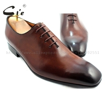 cie Square Toe Plain Toe Whole Cut Mackay Lace-Up 100%Genuine Calf Leather Outsole Breathable Mens Oxfords Shoe Handmade OX220 2024 - купить недорого