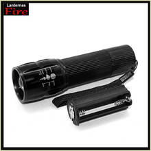 1800Lm mini Flashlight CREE Q5 Portable Zoomable 3 modes tactical led flashlight torch lamp by 18650 or 3 x AAA 2024 - buy cheap