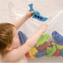 Bolsa de malla para baño de bebé, bolsa de juguetes para baño, cestas de ventosa de red 2024 - compra barato