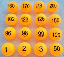 Bolas de balanço para varrer, laranja, digital, 1 a 200, desenhos, números de toque, bola de cor sólida, bola de jogo, 4cm 2024 - compre barato