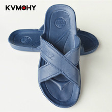 Men Slippers Casual Shoes Non-slip Slides Blue Red Couple Bathroom Slippers Summer Sandals Soft Flip Flops Man Hotel Slippers 2024 - buy cheap