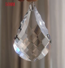 15pcs/lot 50mm crystal lighting parts crystal glass chandelier pendant lighting free shipping 2024 - buy cheap