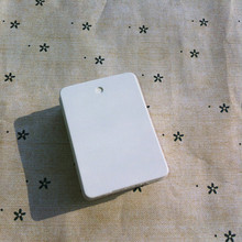 Cartão branco de sabão artesanal com alça, etiqueta quadrada, cartão de identificação 3.5*5, etiqueta de convite de casamento 2024 - compre barato
