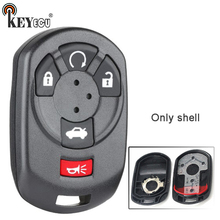 KEYECU 10x for Cadillac STS 2005- 2007 Replacement 4+1 5 Button Start Key Keyless Entry Car Key Shell Case Fob M3N65981403 2024 - buy cheap