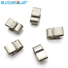 1000 Pcs /Lot wholesale High performance PV Cable Clip Stainless Steel Solar Cable Clips For Solar System Mounting Installation 2024 - buy cheap