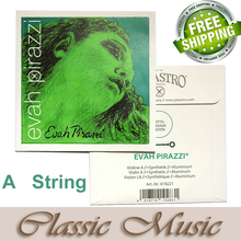 Free shipping ,Evah Pirazzi  Violin String, A String (419221),Ball End made in Germany,4/4 2024 - buy cheap