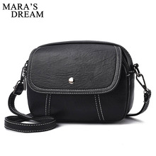 Mara's Dream New Women Leather Handbag High Quality PU Shoulder Bag Brand Designer Crossbody Bags Small Fashion Ladies Handbags 2024 - buy cheap