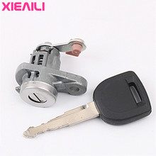 XIEAILI OEM Left Door lock Cylinder Auto Door Lock Cylinder For Mazda M3 With 1Pcs Key  S424 2024 - buy cheap