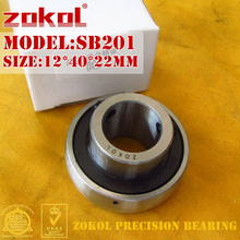 ZOKOL bearing SB201 90201 Pillow Block Ball Bearing 12*40*22mm 2024 - buy cheap