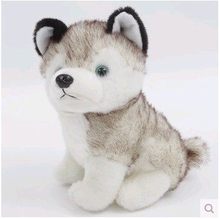 Envío Gratis 25cm husky adorable de peluche de juguete Regalo de Cumpleaños w3947 2024 - compra barato