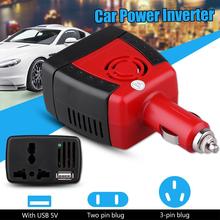 Car Power Inverter USB 2.1A 75W DC 12V To AC 220V 50Hz Converter Adapter Car Charger For Mobile Phone Laptop Notebook 2024 - buy cheap