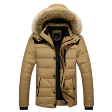 Новые зимние мужские куртки, мужские парки, Повседневная толстая верхняя одежда, флисовая куртка, Мужская теплая уличная одежда, мужская брендовая одежда, chaqueta hombre 2024 - купить недорого