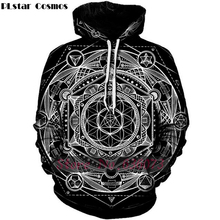 PLstar Cosmos 2019 new Fashion hoodies Psychedelic Trippy Visionary Hoodie Mayan Totem 3D Print Mens Womens hooded Sweatshirt 2024 - buy cheap