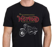 2019 nova moda verão moda impressão camiseta plus size britânico motocicleta clássico t camisa de impressão da empresa marca camisetas 2024 - compre barato